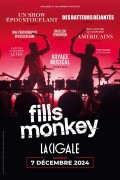 Affiche Fills Monkey - We will drum you - La Cigale