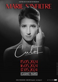 Affiche Marie s'infiltre - Culot - Casino de Paris