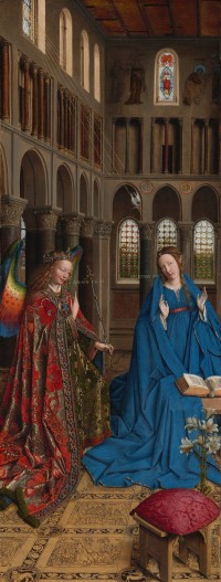 Jan van Eyck, L'Annonciation
