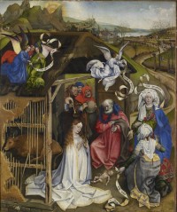 Peintre du groupe Flémalle, La Nativité