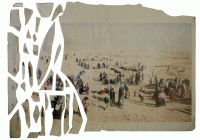 Ali Arkady, Mossoul, monolythographie sur pierre, 90 x 55 cm, 2021


