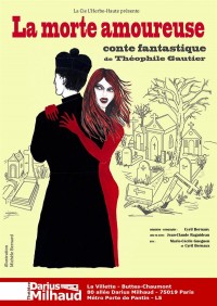 Affiche La Morte amoureuse - Théâtre Darius Milhaud