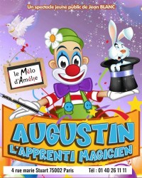 Affiche Augustin, l'apprenti magicien - Théâtre Mélo d'Amélie