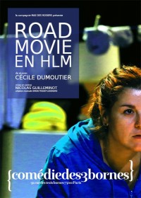 Affiche Road Movie en HLM - Comédie des Trois Bornes