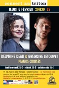 Delphine Deau et Grégoire Letouvet au Triton