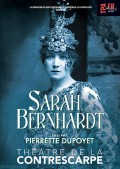 Affiche Sarah Bernhardt - Théâtre de la Contrescarpe