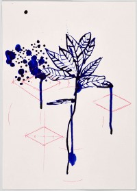 Lingi, 2022, Myriam Mihindou,
Encre, carbone, papier coton
Courtesy de l’artiste et Galerie Maïa Muller, Paris
