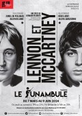 Affiche Lennon et McCartney - Le Funambule Montmartre