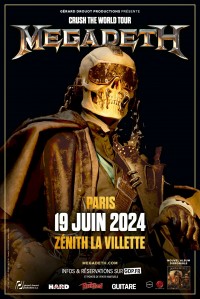 Megadeth au Zénith