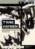 Affiche de l'exposition T’ang Haywen, un peintre chinois à Paris (1927-1991) au Musée Guimet
