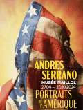 Affiche de l'exposition Andres Serrano, Portraits de l'Amérique au Musée Maillol