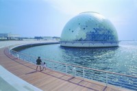 Musée maritime d’Osaka (1993-2000), Japon 
Détail de la sphère 