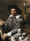 Artiste français ou italien, XVIIe siecle, Portrait de François Langlois, dit Ciartres, vers 1630-1635,
Huile sur toile. – 91,5 × 68,5 cm
Fondation Custodia, Collection Frits Lugt, Paris, inv. 2010-S.61
