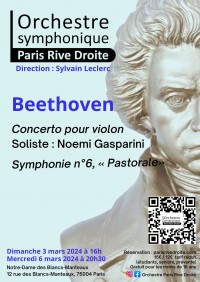 L'Orchestre symphonique Paris Rive droite en concert