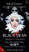 Affiche Szeged Contemporary Dance Company - Black Swan - Le 13e Art