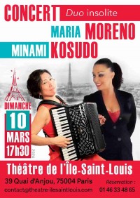 Maria Moreno et Minami Kosugo en concert