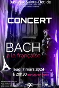 Bach à la française - Affiche