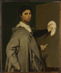 Portrait d'Ingres, d'après l'autoportrait de Chantilly - Julie Forestier