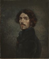 Copie d’après un Autoportrait d’Eugène Delacroix - Hippolyte Charles Gaultron