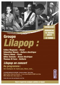 Lilapop en concert