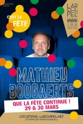 Mathieu Boogaerts à l'Archipel