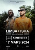 Limsa et Isha à la Maroquinerie