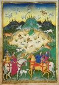 Recueil de traités de fauconnerie et vénerie, Milan, 1459
Cliché IRHT-CNRS / Château de Chantilly, manuscrit 368
