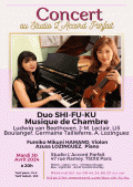 Fumiko Mikuni Hamano et Azusa Lozinguez en concert