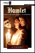 Affiche Hamlet en alexandrins - Laurette Théâtre