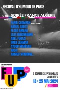 Affiche France-Algérie, la soirée de l'humour franco-algérien - Bobino