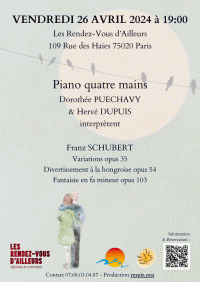 Dorothée Puechavy et Hervé Dupuis en concert