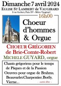 Le Chœur grégorien de Brie-Comte-Robert en concert