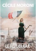 Affiche Cécile Moroni - Allo Norge - Théâtre Le République