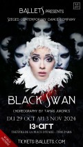 Affiche Szeged Contemporary Dance Company - Black Swan - Le 13e Art
