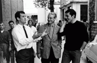 Jean-Paul Belmondo, René Clément et Alain Delon