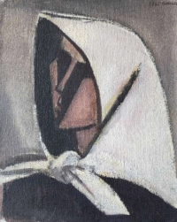 Roberta González, Sans titre, 1935, Huile sur toile,
40,8 x 33 cm, Centre Pompidou, Musée national d’art,
Don Succession González, 2023, AM 2023-451