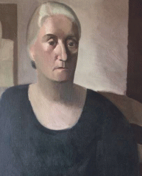 Roberta González, Tia Pilar, 1930 - 1933,
Huile sur toile, 57,8 x 46,4 cm,
Centre Pompidou, Musée national d’art moderne,
Don Succession González, 2023, AM 2023-450
