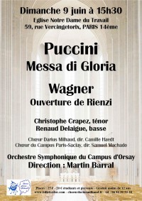 Puccini & Wagner - Affiche