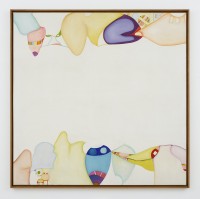 Huguette Caland,
Espace blanc I,
1984
Huile sur toile
200 x 200 cm