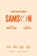 Affiche Samson - Opéra Comique