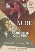 Aure et Corentin Ollivier à l'Archipel