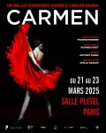 Affiche Carmen - Salle Pleyel