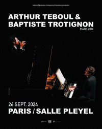 Arthur Teboul et Baptiste Trotignon salle Pleyel