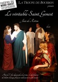 Affiche Le Véritable Saint Genest - Théâtre du Nord-Ouest