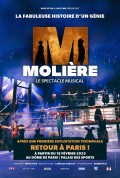 Affiche Molière, le spectacle musical - Le Dôme de Paris - Palais des Sports