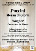 Puccini / Wagner - Affiche