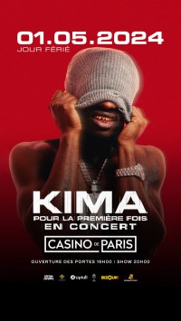 Kima au Casino de Paris