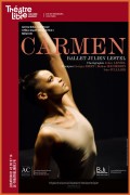 Affiche Ballet Julien Lestel - Carmen - Le Théâtre Libre