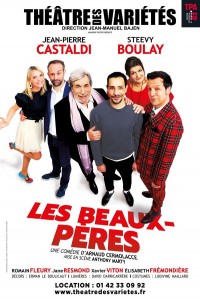 Affiche Les Beaux-pères - Théâtre des Variétés