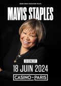 Mavis Staples au Casino de Paris